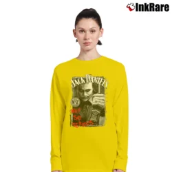 Women’s Why So Serious Jack Daniels Parody Joker Batman Cool Long-Sleeve Top in yellow | Sleek, Versatile, All-Season