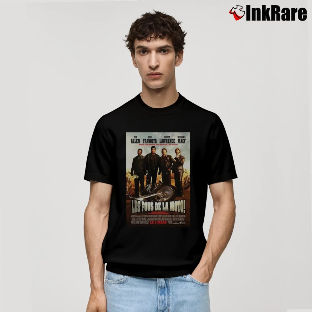 Men’s Wild Hogs Comedy Movie Fan Classic T-Shirt in black | Soft, Breathable Everyday Wear