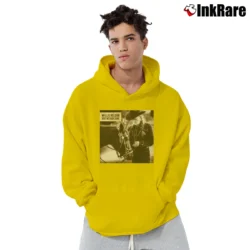 Men’s Willie Nelson Ride Me Back Home Pullover Hoodie in yellow | Cozy, Durable, Modern Fit
