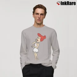 Men’s Wilma Flintstone Long-Sleeve Shirt in sport grey | Sleek, Lightweight, Year-Round Wear