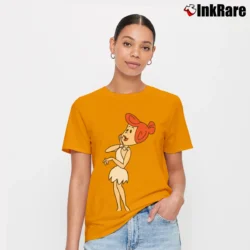 Women’s Wilma Flintstone Signature T-Shirt in orange | Soft, Flattering Fit