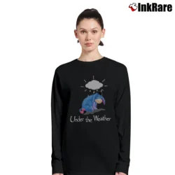 Women’s Winnie The Pooh Eeyore Disney Store Comfy Vintage Long-Sleeve Top in black | Sleek, Versatile, All-Season