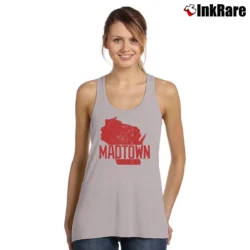 Women’s Wisconsin Madtown Tailgate Tank Top in sport grey | Lightweight, Movement-Friendly