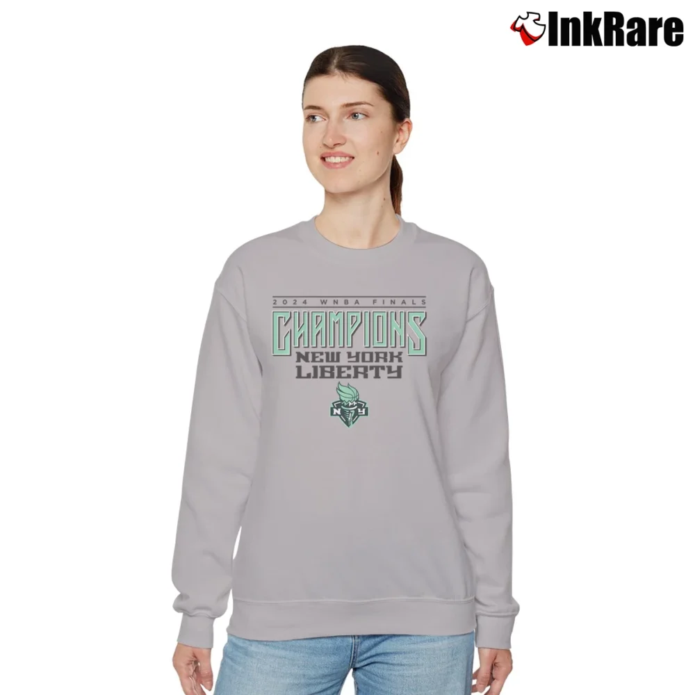 Women’s WNBA New York Liberty for Women’s Basketball Fans Relaxed Sweatshirt in sport grey | Soft, Laid-Back Vibe