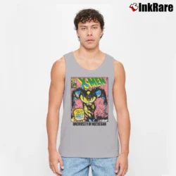 Men’s Wolverine 1993 X - men University Michigan 90s Marvel Tank Top in sport grey | Breathable, Active-Friendly Design
