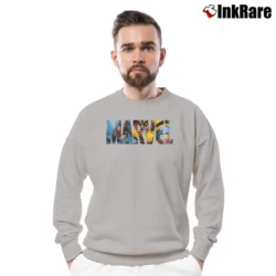 Men’s Wolverine Avengers X - men Marvel Logo Graphic Crewneck Sweatshirt in sport grey | Cozy Fabric, Clean Style