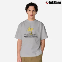Men’s Woodstock Snoopy Peanuts Cartoon Character Classic T-Shirt in sport grey | Soft, Breathable Everyday Wear