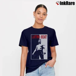 Women’s wrestling latino heat for Eddie Guerrero and WWE Fans Signature T-Shirt in navy | Soft, Flattering Fit