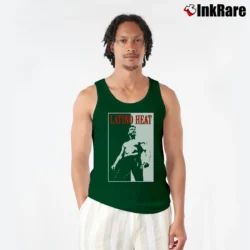 Men’s wrestling latino heat for Eddie Guerrero and WWE Fans Tank Top in forest green | Breathable, Active-Friendly Design