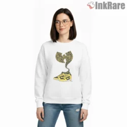 Wu Tang Bee Swarm Sneaker Mashup Shirt on graphic shirt for women graphic tee