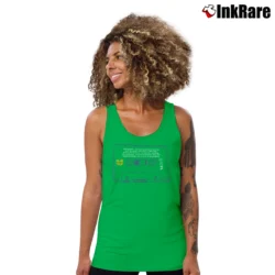 Women’s Wu Tang Chef Raekwon Tank Top in irish green | Lightweight, Movement-Friendly