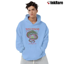 Men’s Wu - Tang Clan Staten Island Dragon Graphic Pullover Hoodie in light blue | Cozy, Durable, Modern Fit