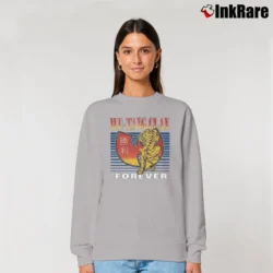Women’s Wu - Tang Clan Tiger Hip Hop Graphic Relaxed Sweatshirt in sport grey | Soft, Laid-Back Vibe