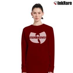 Women’s Wu - tang Classic Logo Hardcore Long-Sleeve Top in maroon | Sleek, Versatile, All-Season