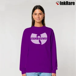 Women’s Wu - tang Classic Logo Hardcore Relaxed Sweatshirt in purple | Soft, Laid-Back Vibe