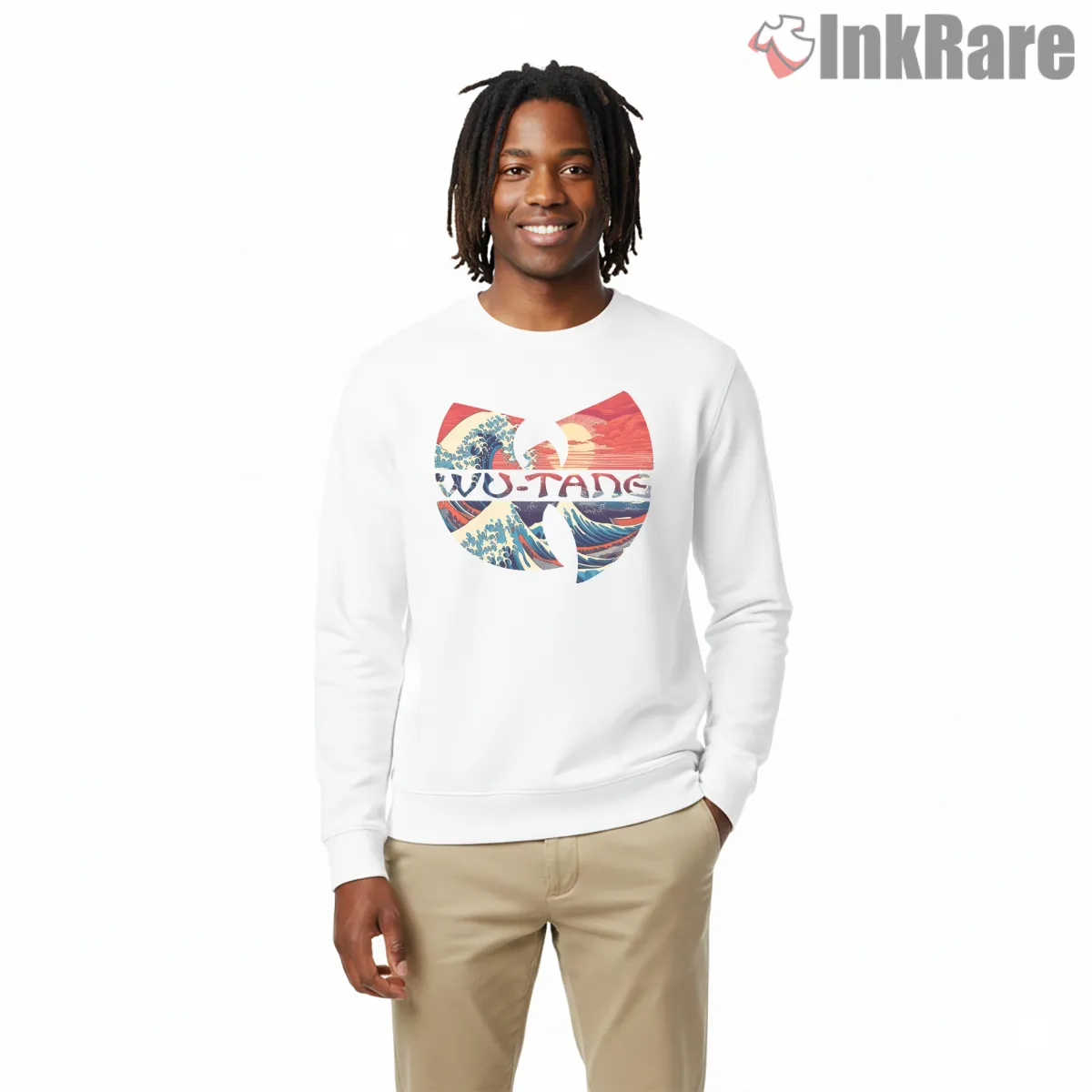 Wu Tang Great Wave Ocean Sunrise Shirt Wu Tang Great Wave Ocean Sunrise Shirt on graphic shirt for men graphic tee