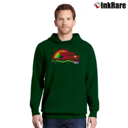 Men’s Wu - tang Hardcore Logo Pullover Hoodie in forest green | Cozy, Durable, Modern Fit