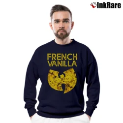 Men’s Wu Tang Ice Cream Song Lyrics Crewneck Sweatshirt in navy | Cozy Fabric, Clean Style