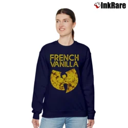 Women’s Wu Tang Ice Cream Song Lyrics Relaxed Sweatshirt in navy | Soft, Laid-Back Vibe