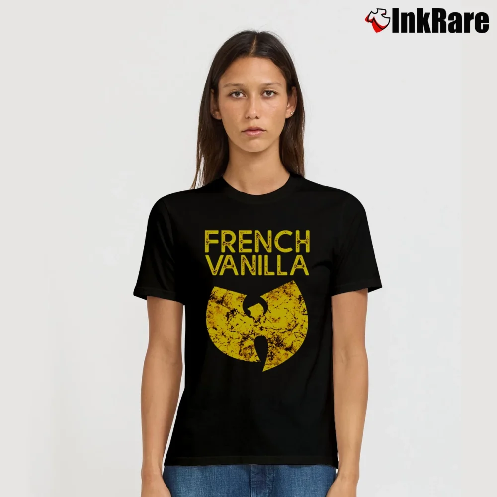 Women’s Wu Tang Ice Cream Song Lyrics Signature T-Shirt in black | Soft, Flattering Fit
