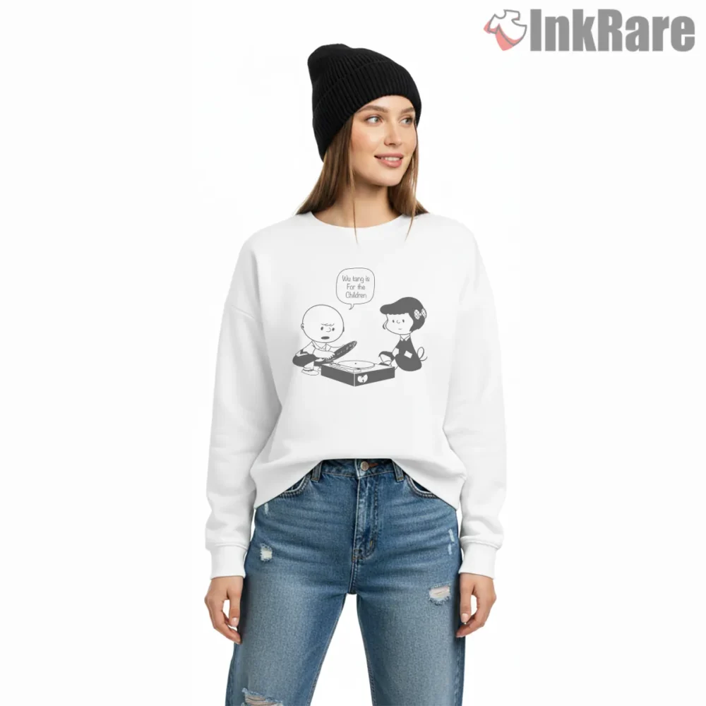 Wu Tang Is For The Children Drum Cartoon Shirt on graphic shirt for women graphic tee