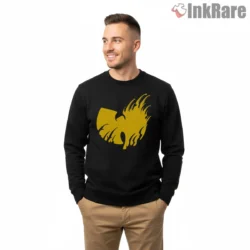 Wu Tang Oriental Phoenix Brush Logo Shirt on graphic shirt for men graphic tee