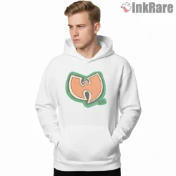 Wu Tang Retro Patch Spirit Of Hip Hop Shirt on white hoodie for men graphic tee