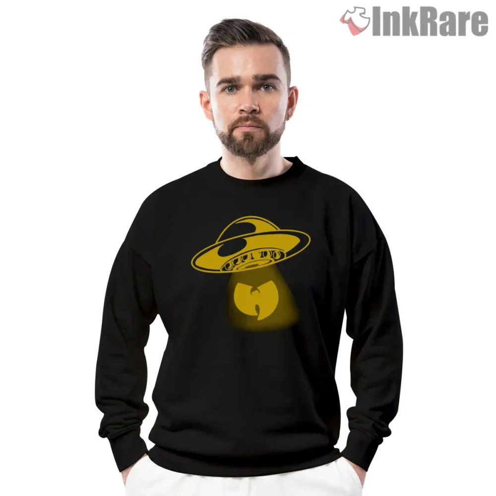 Wu Tang Ufo Beamdown Logo Shirt on graphic shirt for men graphic tee