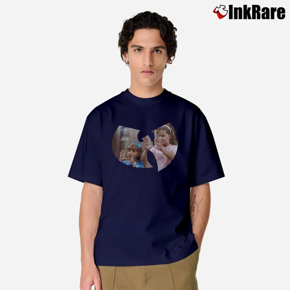 Men’s Wu Tang X Full House Eclectic Taste Classic T-Shirt in navy | Soft, Breathable Everyday Wear