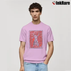 Men’s WWE Edge Hall Of Fame Tribute Classic T-Shirt in light pink | Soft, Breathable Everyday Wear