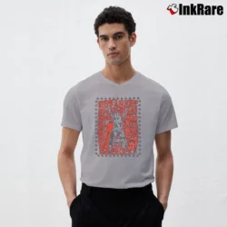 Men’s WWE Edge Hall Of Fame Tribute V-Neck Tee in sport grey | Sharp, Breathable, Everyday Staple