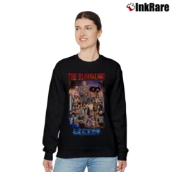 Women’s WWE The Bloodline Legacy for Wrestling Fans Relaxed Sweatshirt in black | Soft, Laid-Back Vibe