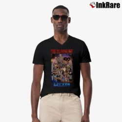 Men’s WWE The Bloodline Legacy for Wrestling Fans V-Neck Tee in black | Sharp, Breathable, Everyday Staple