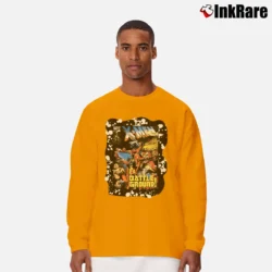 Men’s X - men Battleground Pocket Marvel Comic Long-Sleeve Shirt in orange | Sleek, Lightweight, Year-Round Wear