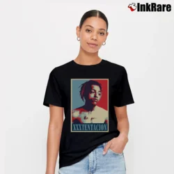 Women’s XXXTentacion Poster Signature T-Shirt in black | Soft, Flattering Fit
