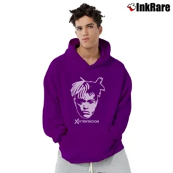Men’s XXXTentacion Tribute Pullover Hoodie in purple | Cozy, Durable, Modern Fit