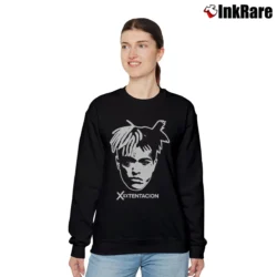Women’s XXXTentacion Tribute Relaxed Sweatshirt in black | Soft, Laid-Back Vibe