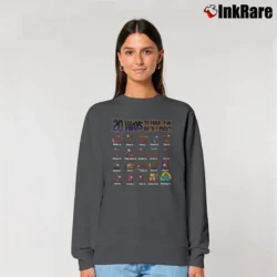 Women’s Y2K Pussy Cat Parody Funny Cute Relaxed Sweatshirt in charcoal | Soft, Laid-Back Vibe