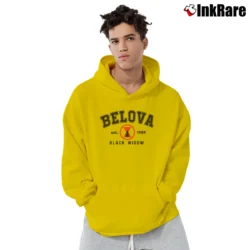 Men’s Yelena Belova Black Widow 2021 Marvel Pullover Hoodie in yellow | Cozy, Durable, Modern Fit