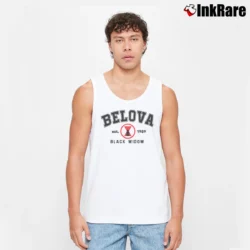 Men’s Yelena Belova Black Widow 2021 Marvel Tank Top in white | Breathable, Active-Friendly Design