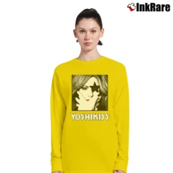 Women’s Yoshiki Yoshikiss Japan Music Long-Sleeve Top in yellow | Sleek, Versatile, All-Season