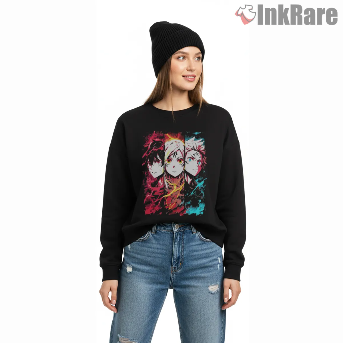 Yuji Itadori Dual Form Split Energy Anime Shirt on graphic shirt for women graphic tee