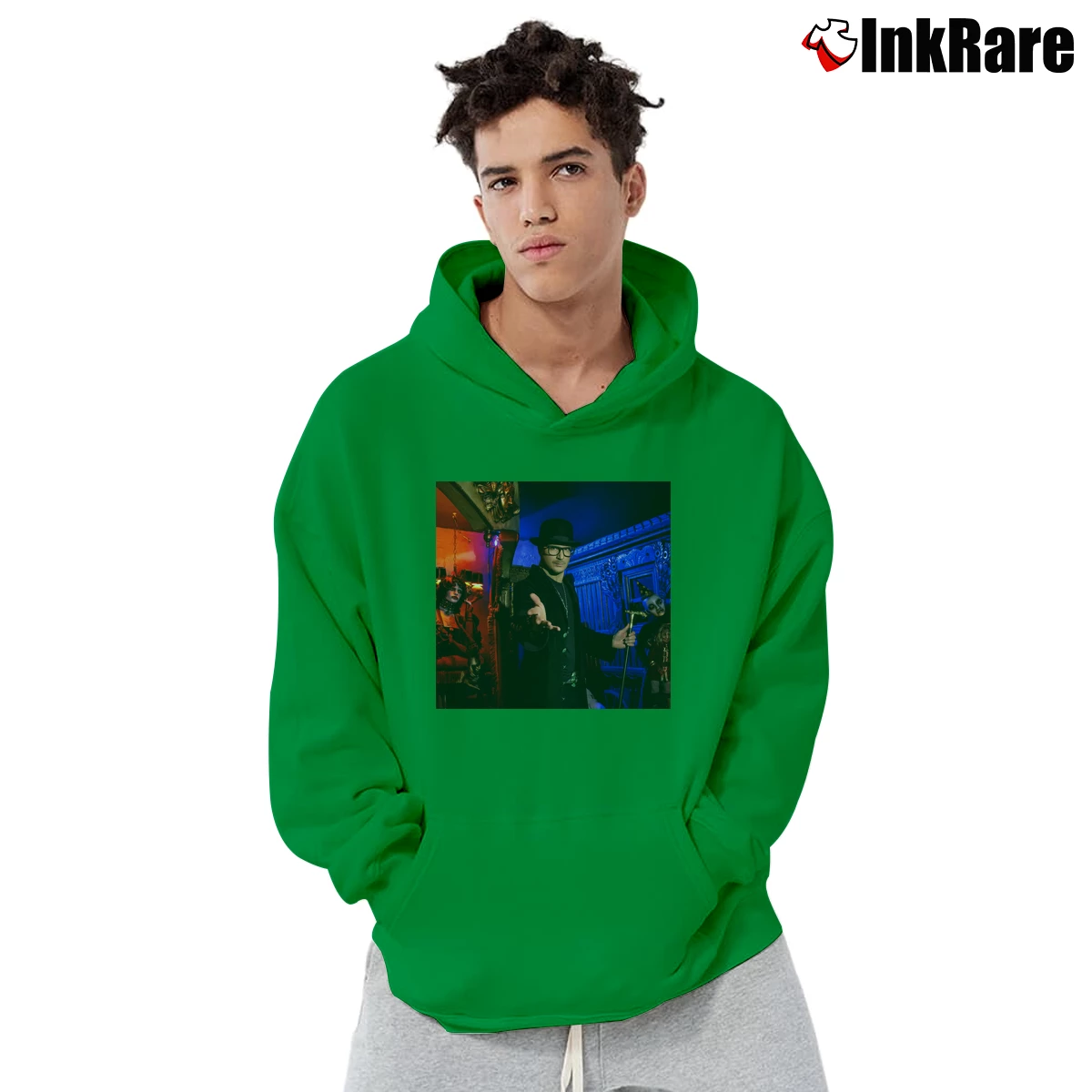 Men’s Zak Bagans Pullover Hoodie in irish green | Cozy, Durable, Modern Fit