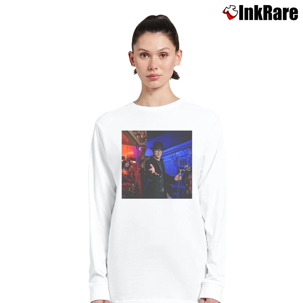 Women’s Zak Bagans Long-Sleeve Top in white | Sleek, Versatile, All-Season