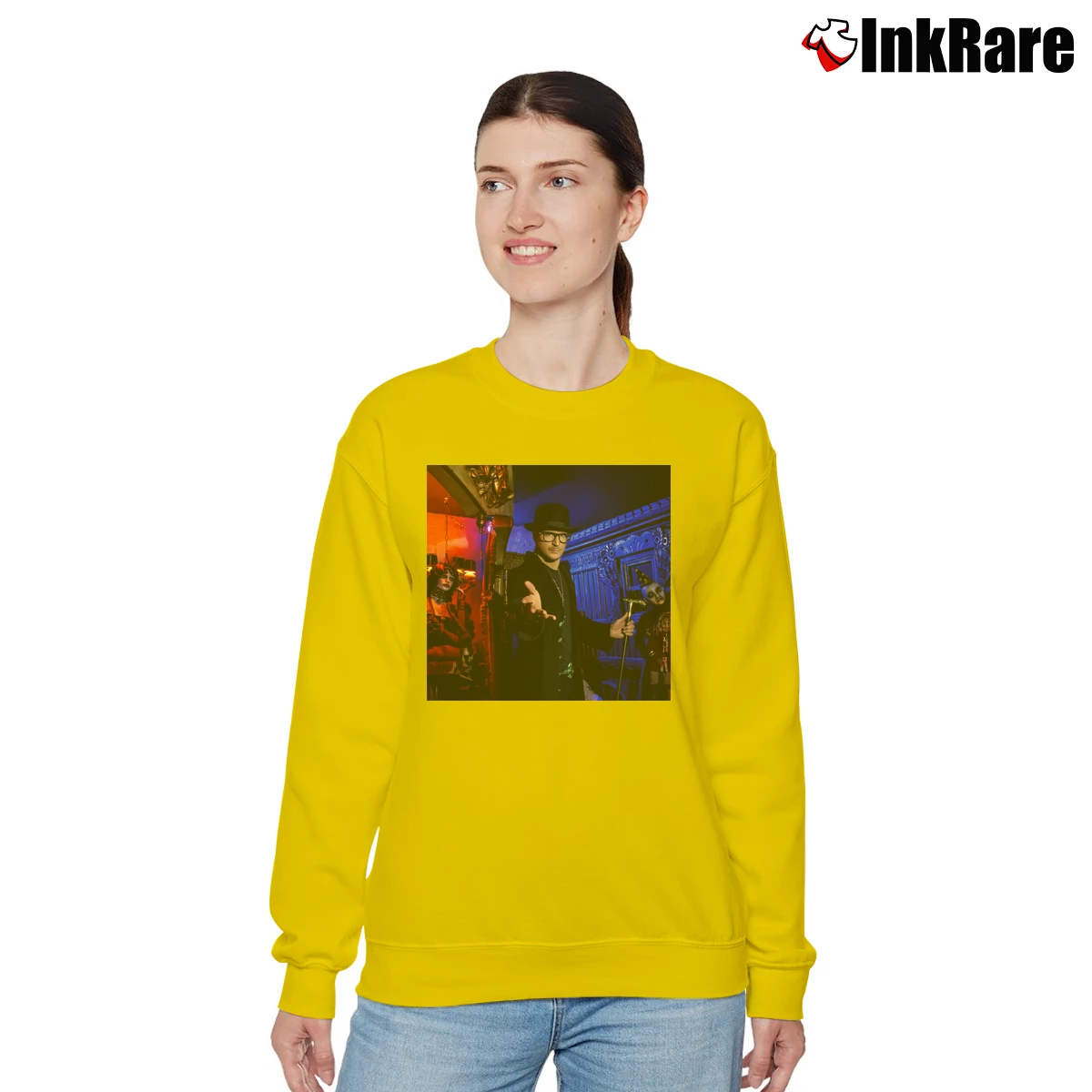 Women’s Zak Bagans Relaxed Sweatshirt in yellow | Soft, Laid-Back Vibe