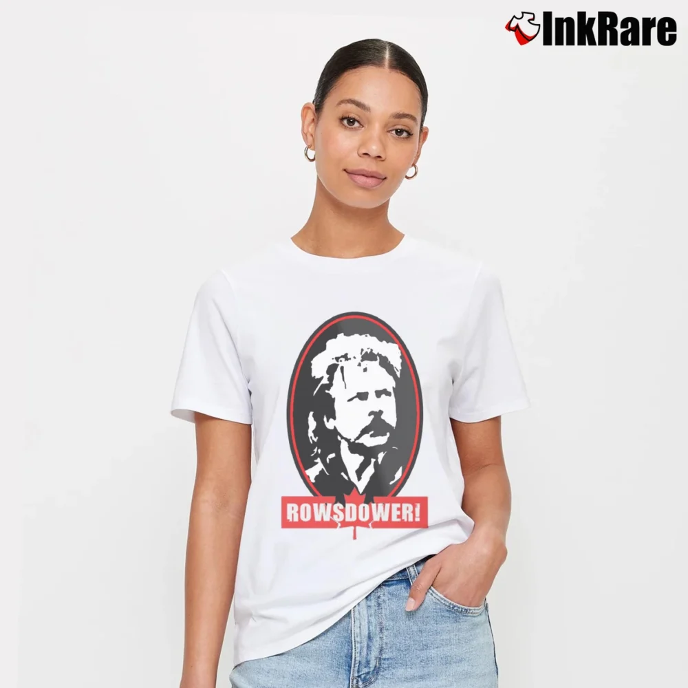 Women’s Zap Rowsdower Signature T-Shirt in white | Soft, Flattering Fit