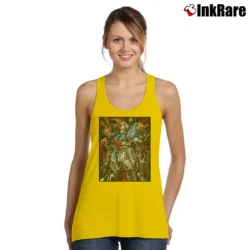 Women’s Zeta Gundam 1970 Tank Top in yellow | Lightweight, Movement-Friendly