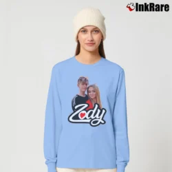 Women’s Zody Orlove Gift Long-Sleeve Top in light blue | Sleek, Versatile, All-Season