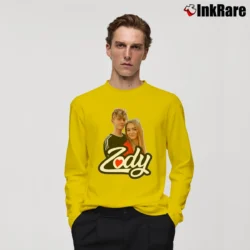 Men’s Zody Orlove Gift Long-Sleeve Shirt in yellow | Sleek, Lightweight, Year-Round Wear