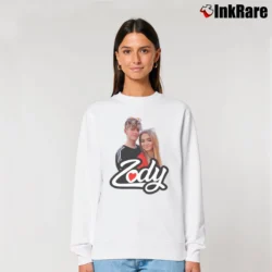 Women’s Zody Orlove Gift Relaxed Sweatshirt in white | Soft, Laid-Back Vibe